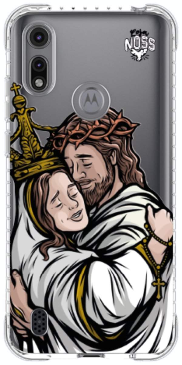 Capinha para Celular Tudo com Jesus Nada sem Maria 02