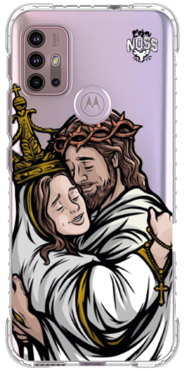 Capinha para Celular Tudo com Jesus Nada sem Maria 02