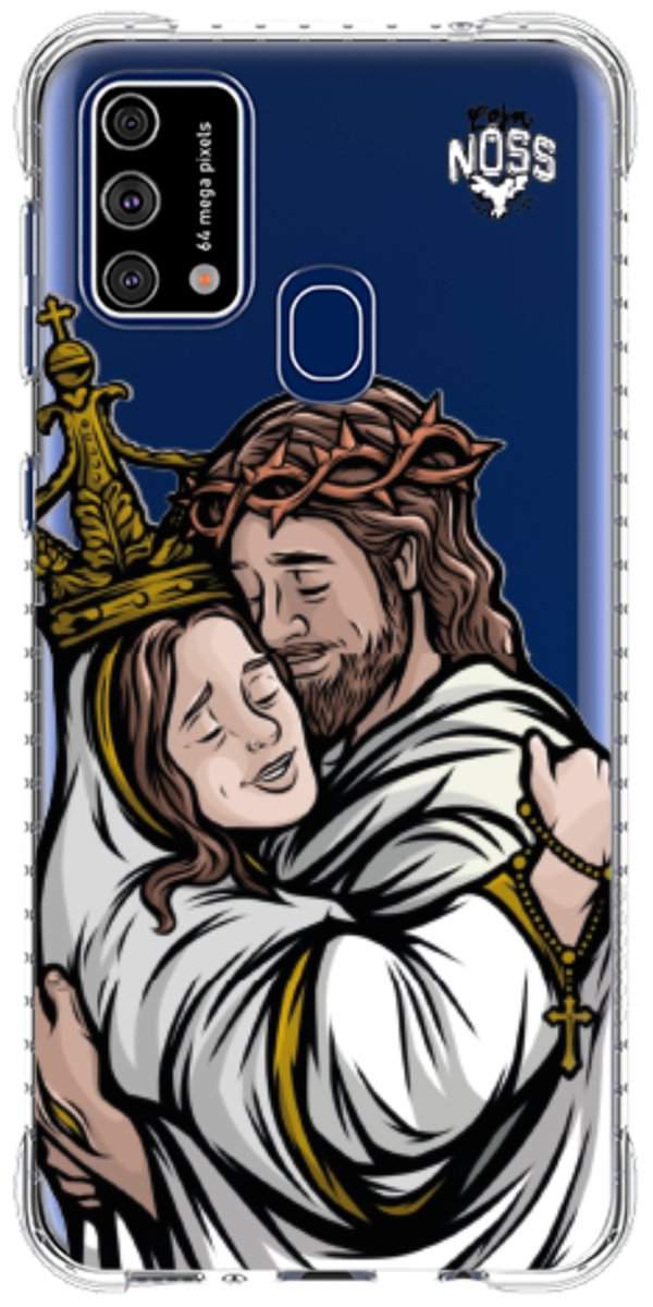 Capinha para Celular Tudo com Jesus Nada sem Maria 02