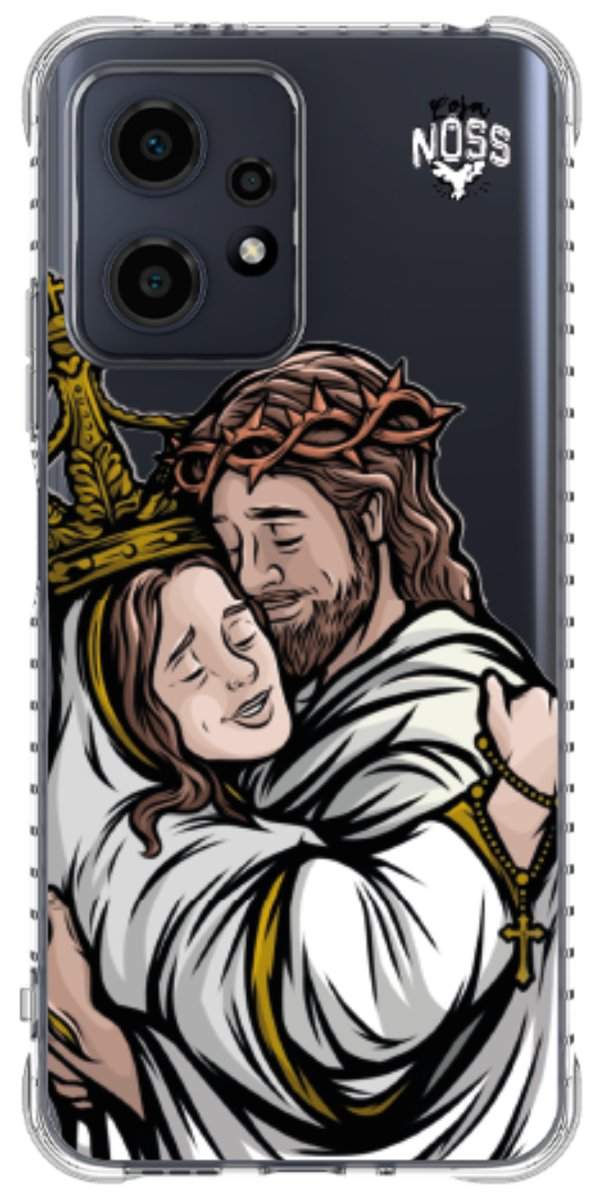 Capinha para Celular Tudo com Jesus Nada sem Maria 02