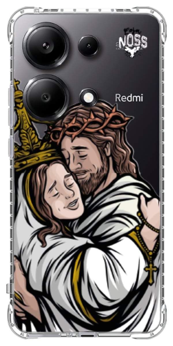 Capinha Para Celular Tudo com Jesus Nada sem Maria