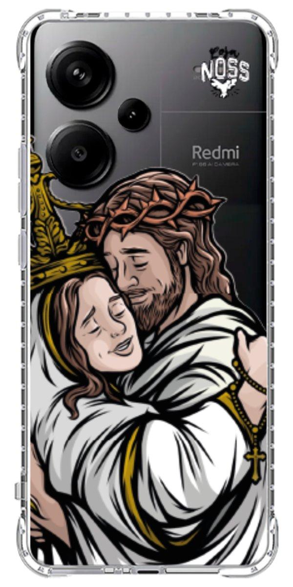 Capinha para Celular Tudo com Jesus Nada sem Maria 02
