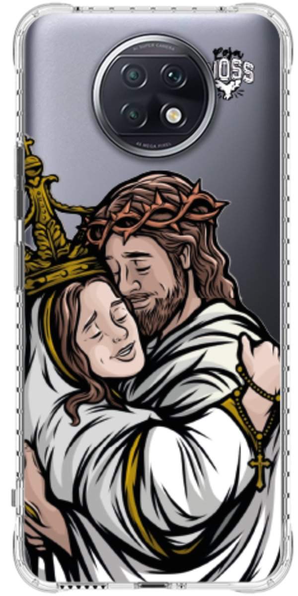 Capinha Para Celular Tudo com Jesus Nada sem Maria