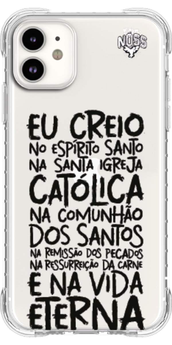 Capinha Para Celular Oração eu Creio
