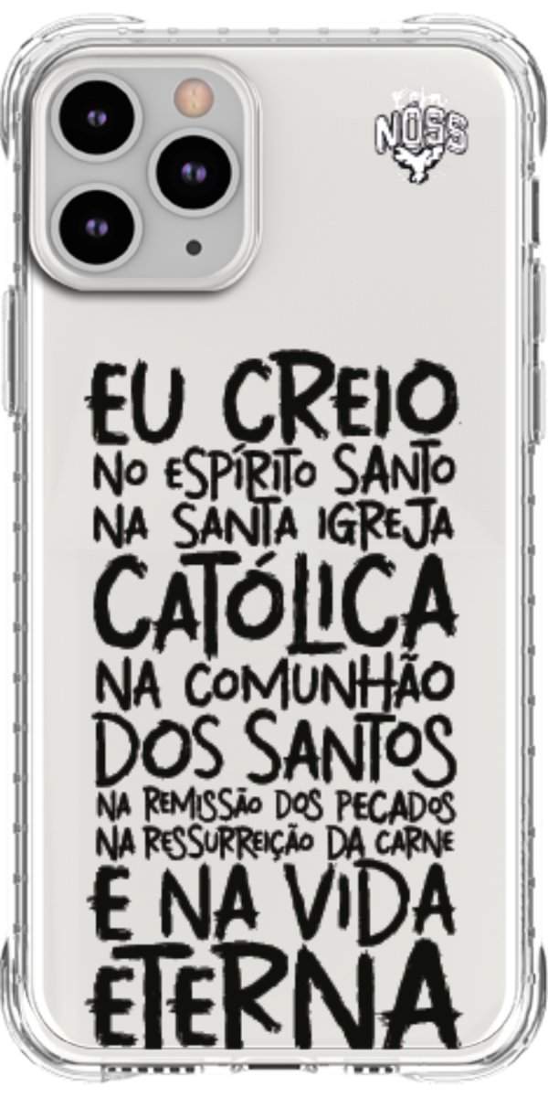 Capinha Para Celular Oração eu Creio