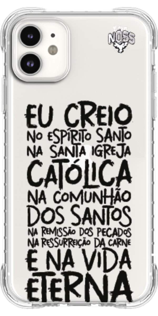 Capinha para Celular Oração eu Creio
