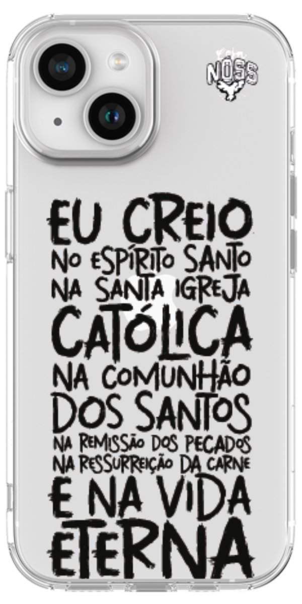 Capinha Para Celular Oração eu Creio