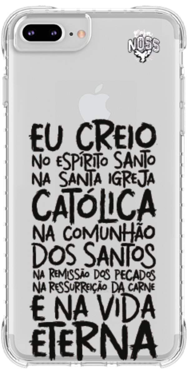 Capinha para Celular Oração eu Creio
