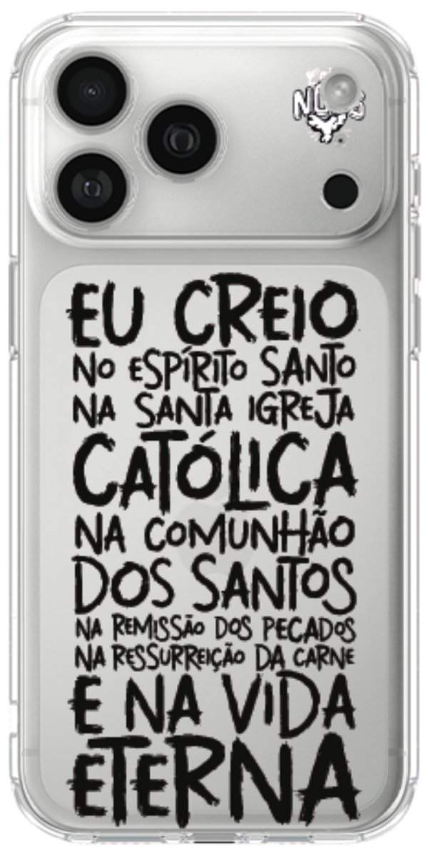 Capinha Para Celular Oração eu Creio