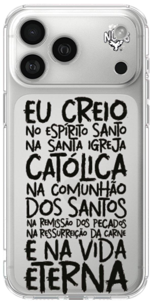Capinha para Celular Oração eu Creio
