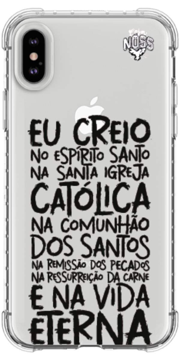 Capinha para Celular Oração eu Creio