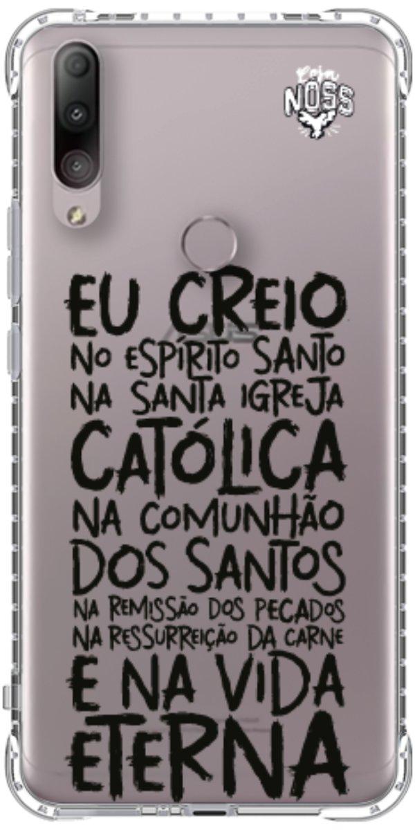 Capinha para Celular Oração eu Creio