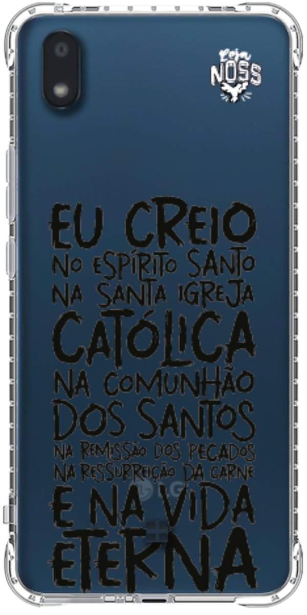 Capinha Para Celular Oração eu Creio