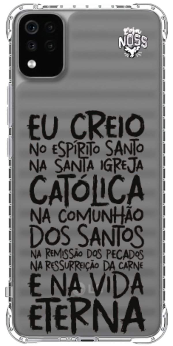 Capinha para Celular Oração eu Creio