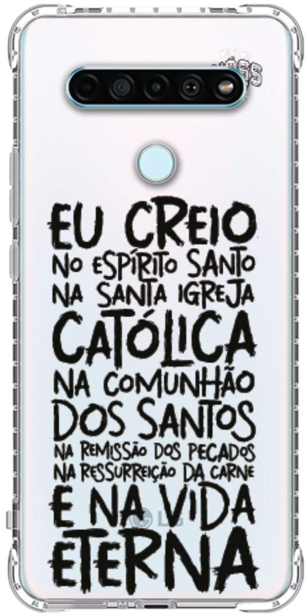 Capinha Para Celular Oração eu Creio