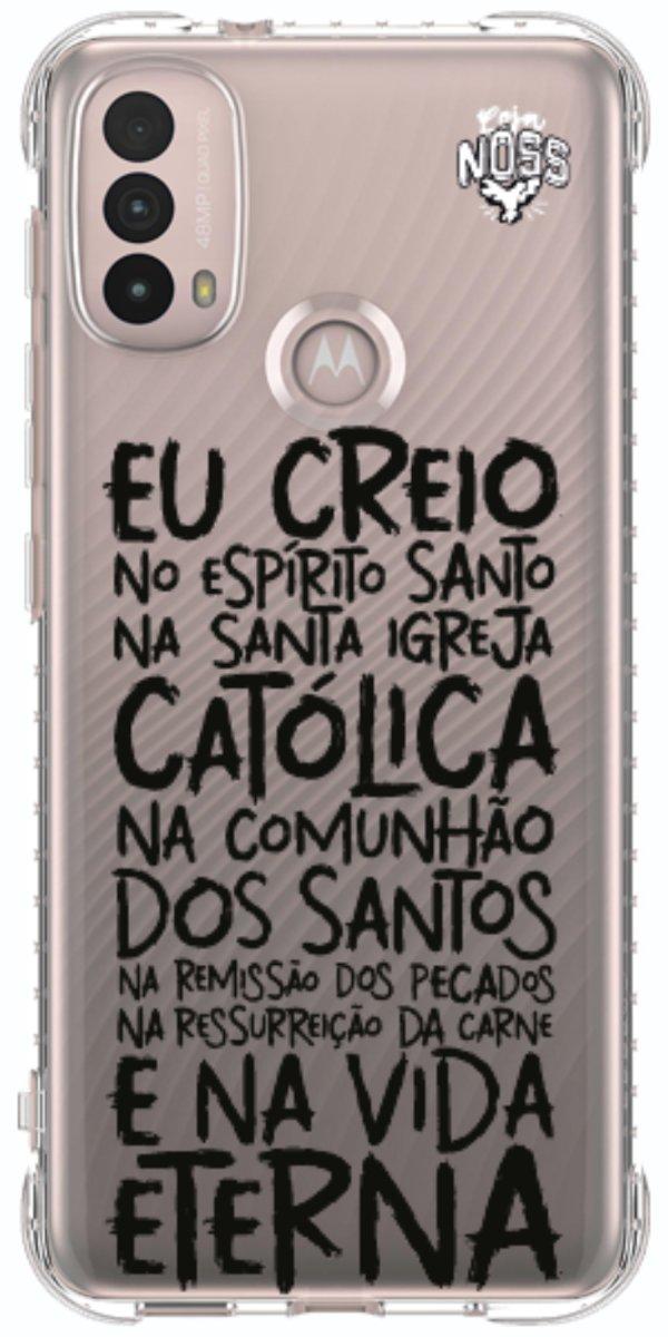 Capinha para Celular Oração eu Creio