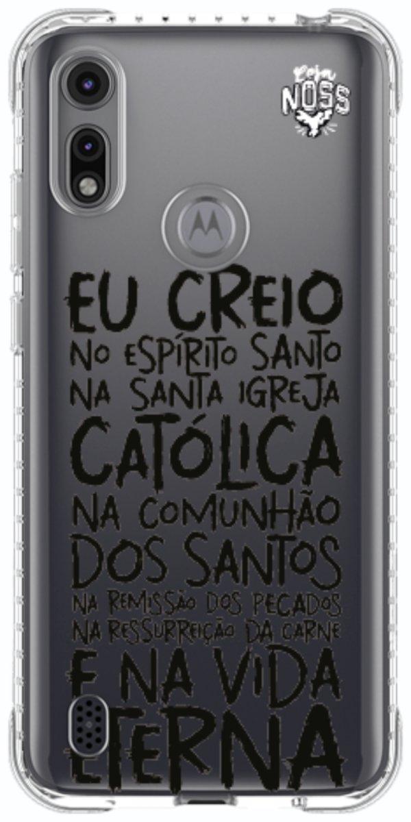 Capinha para Celular Oração eu Creio