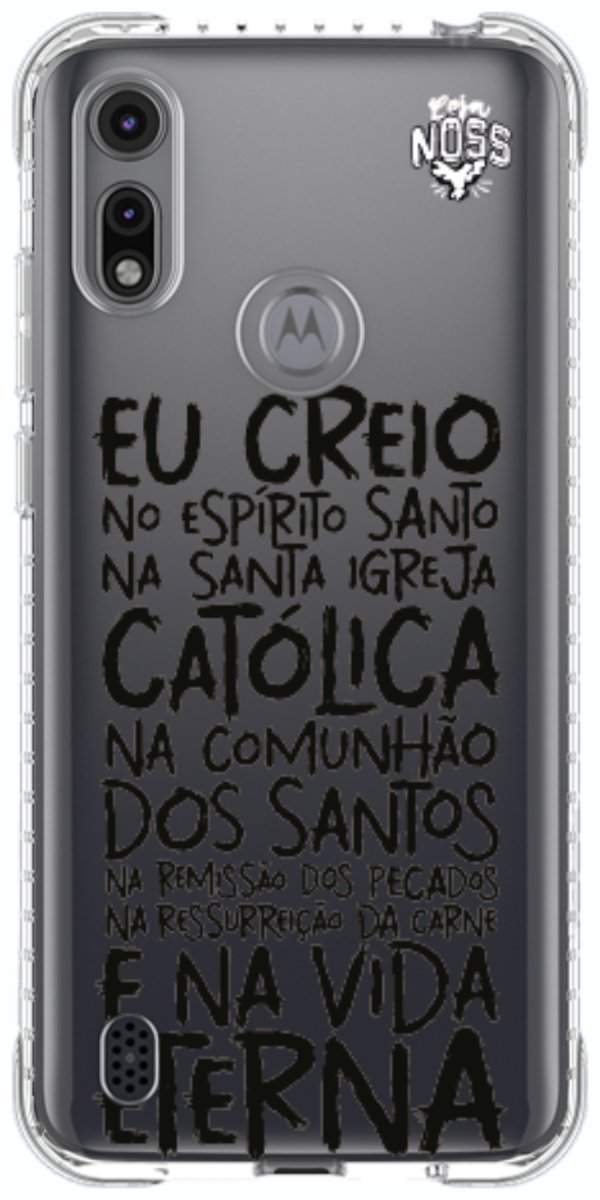 Capinha para Celular Oração eu Creio