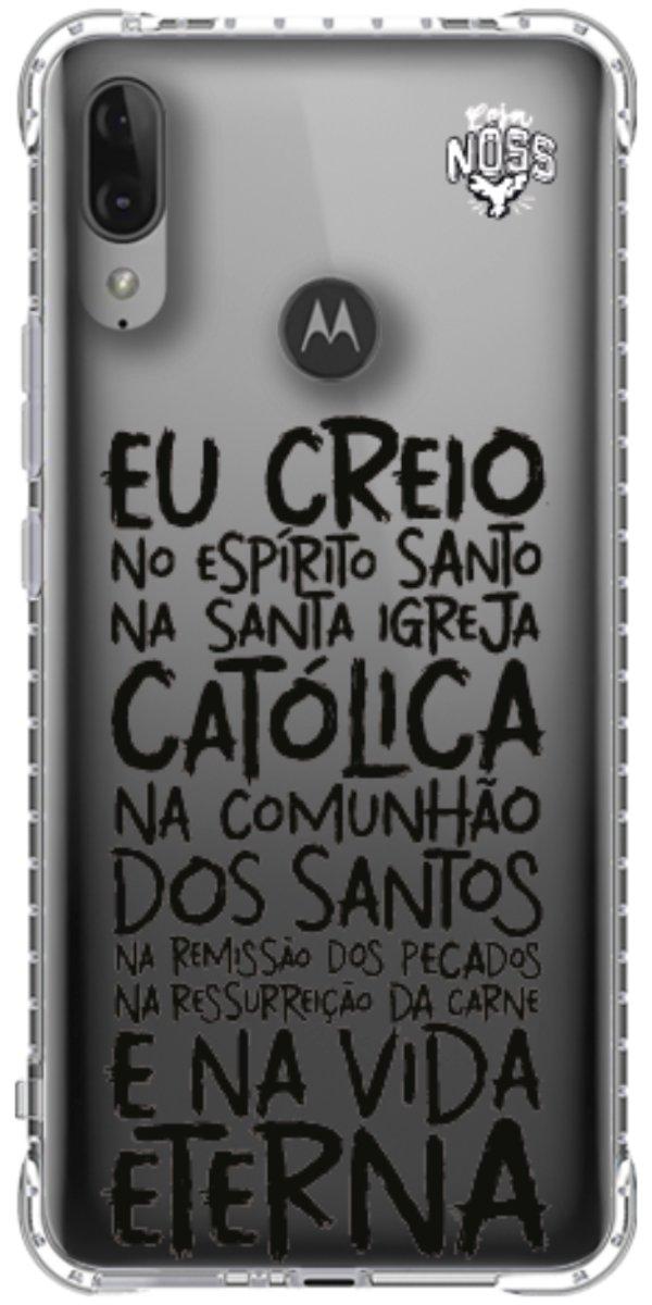 Capinha para Celular Oração eu Creio