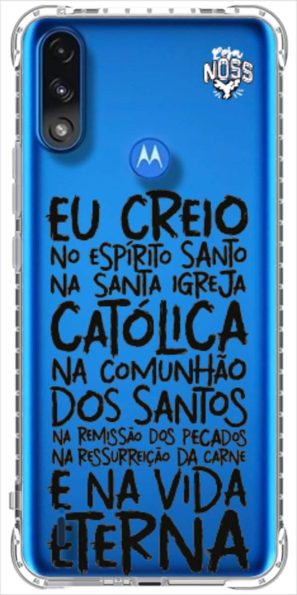 Capinha para Celular Oração eu Creio
