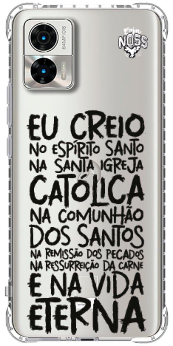 Capinha para Celular Oração eu Creio