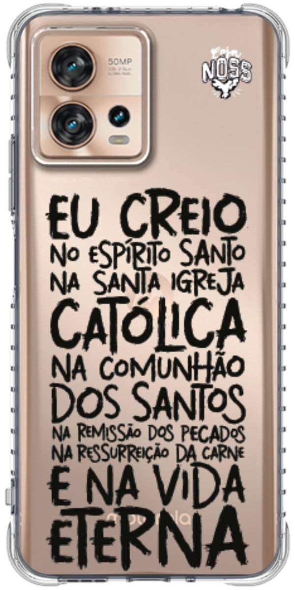 Capinha Para Celular Oração eu Creio