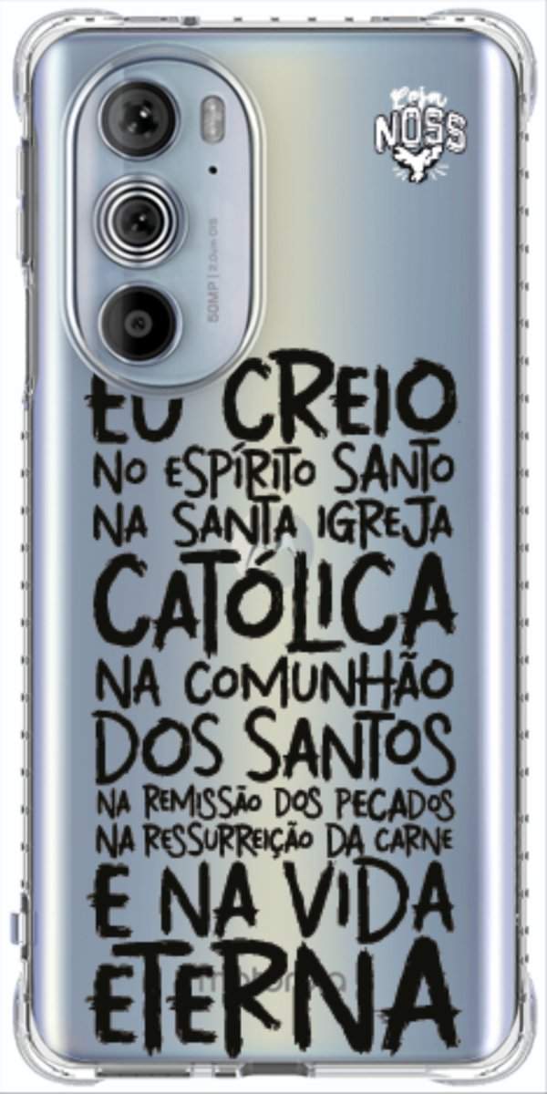Capinha Para Celular Oração eu Creio