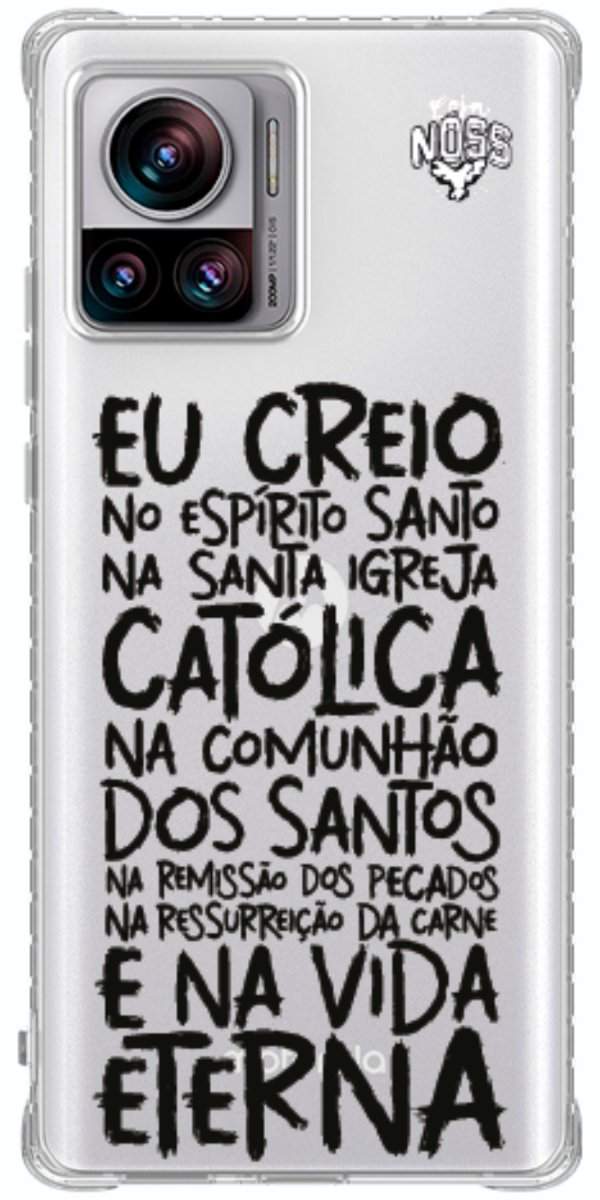 Capinha para Celular Oração eu Creio