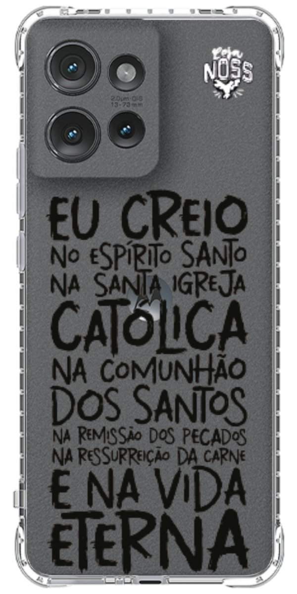 Capinha para Celular Oração eu Creio