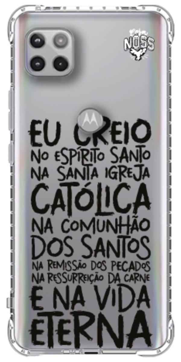 Capinha para Celular Oração eu Creio