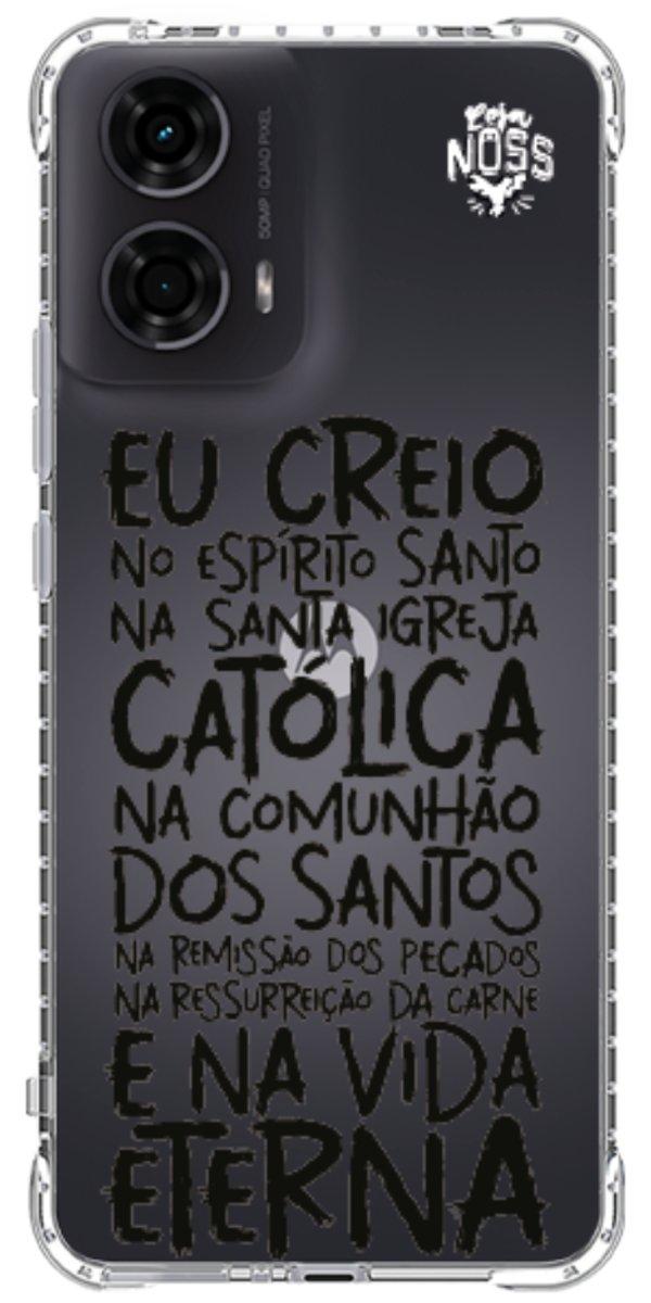 Capinha para Celular Oração eu Creio