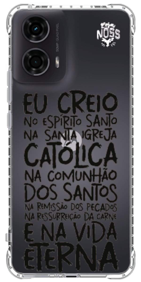 Capinha para Celular Oração eu Creio