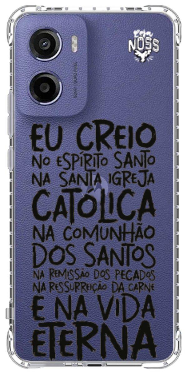 Capinha para Celular Oração eu Creio