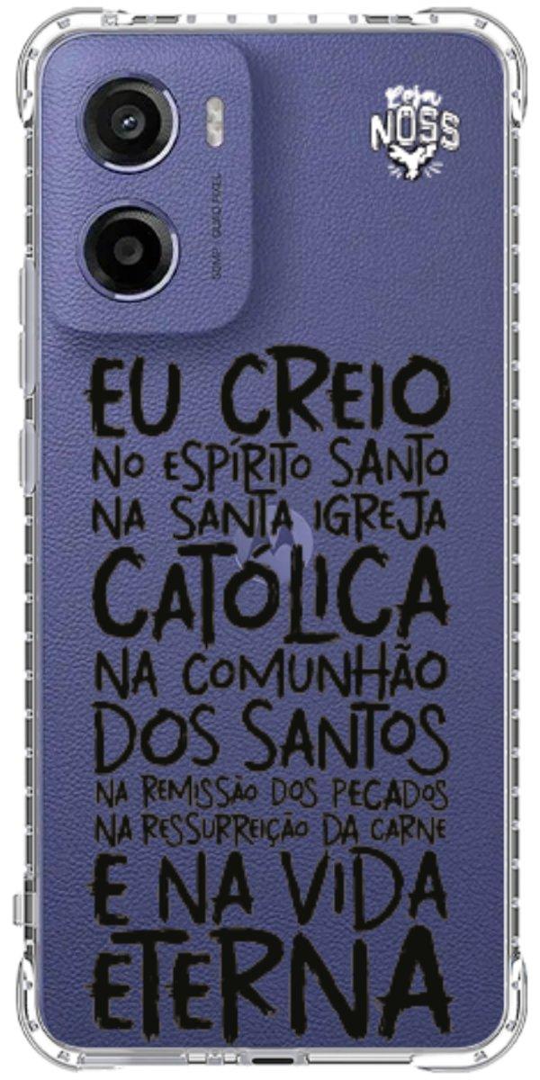 Capinha para Celular Oração eu Creio