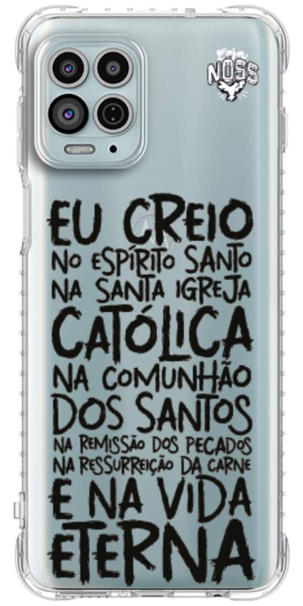 Capinha para Celular Oração eu Creio