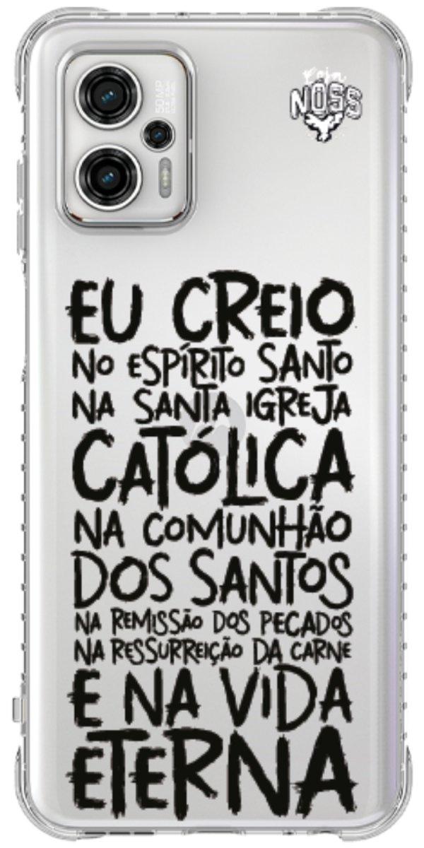 Capinha para Celular Oração eu Creio