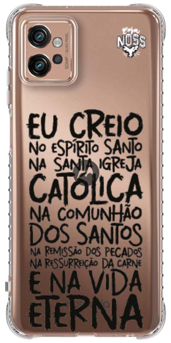 Capinha Para Celular Oração eu Creio