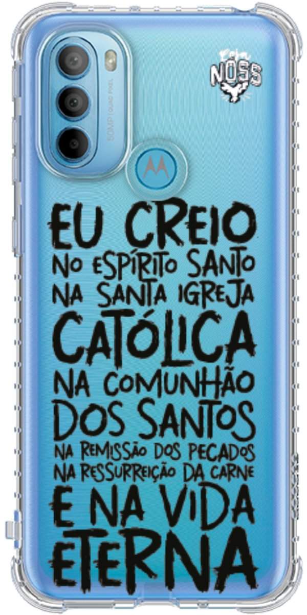 Capinha para Celular Oração eu Creio