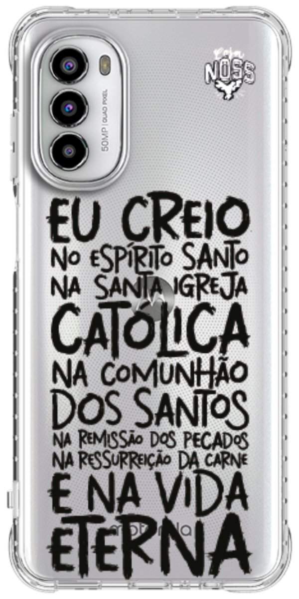 Capinha para Celular Oração eu Creio
