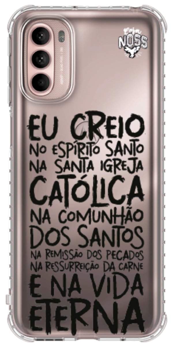 Capinha para Celular Oração eu Creio