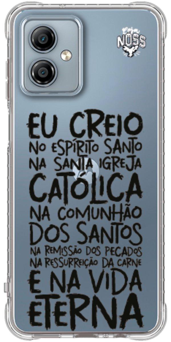 Capinha para Celular Oração eu Creio