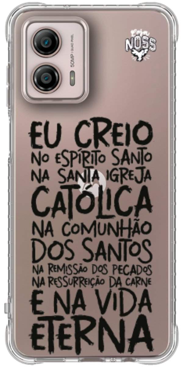 Capinha Para Celular Oração eu Creio