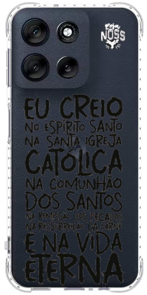 Capinha para Celular Oração eu Creio