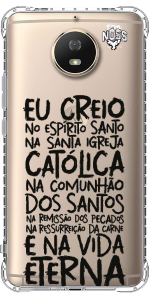 Capinha para Celular Oração eu Creio