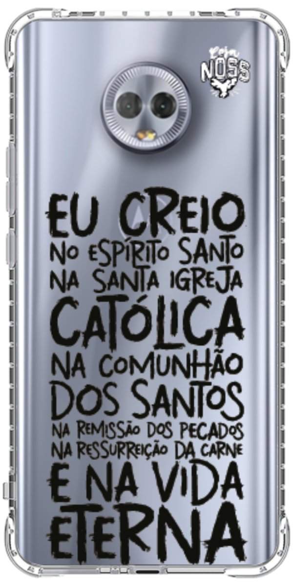 Capinha Para Celular Oração eu Creio