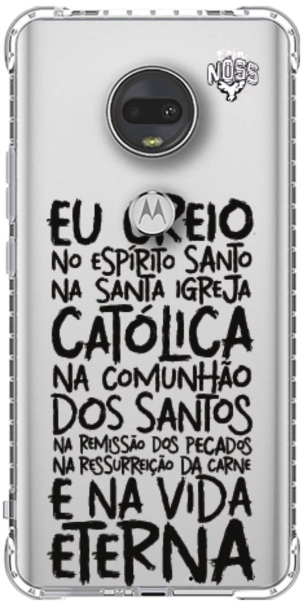 Capinha para Celular Oração eu Creio
