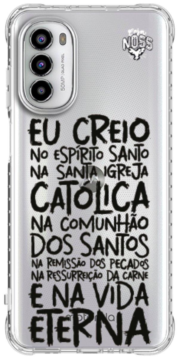 Capinha para Celular Oração eu Creio