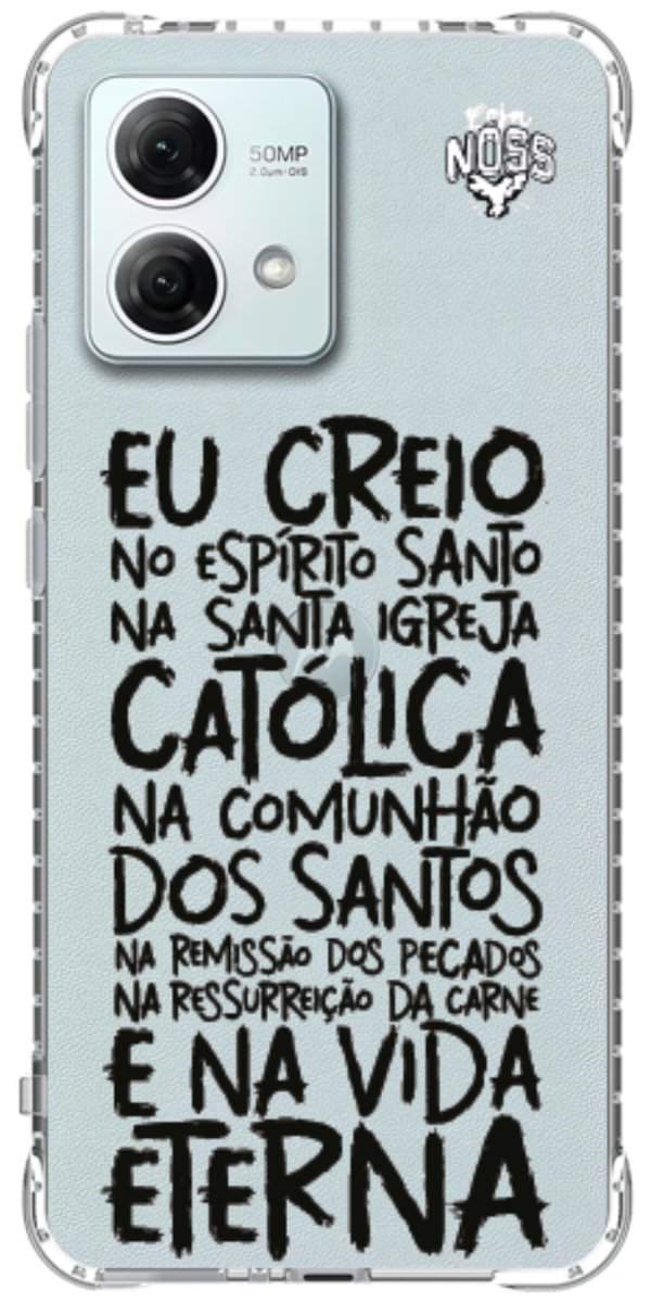 Capinha para Celular Oração eu Creio