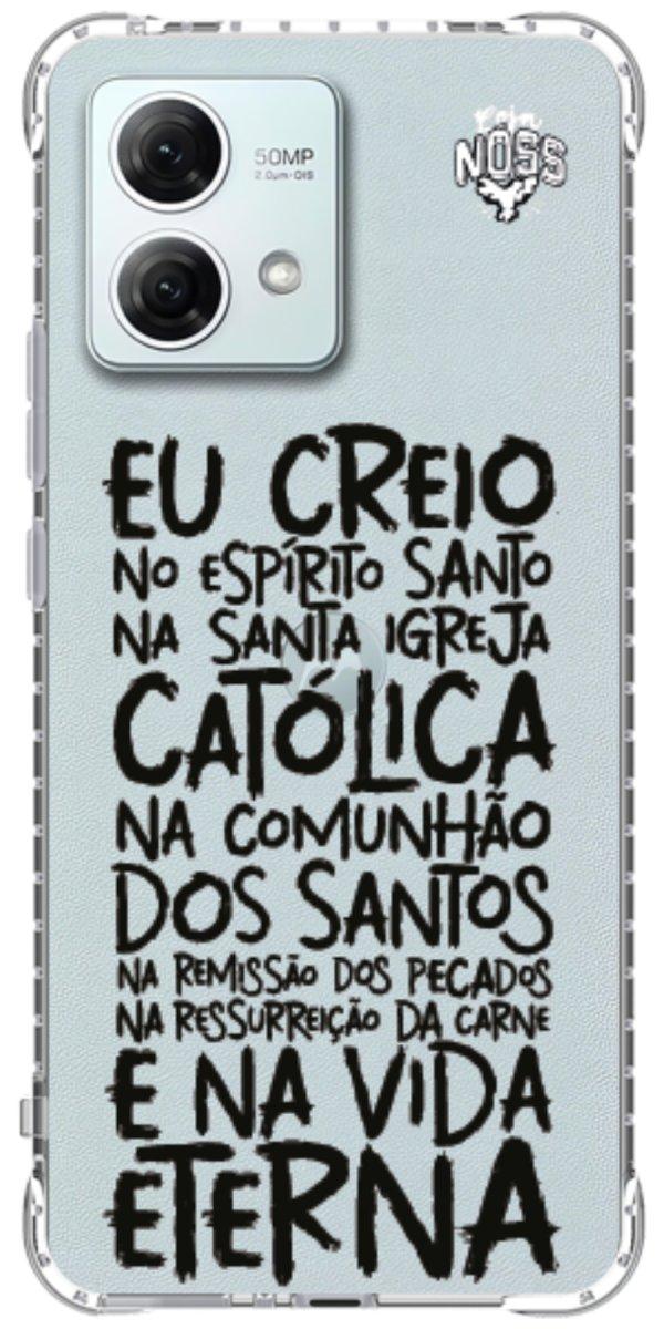 Capinha para Celular Oração eu Creio