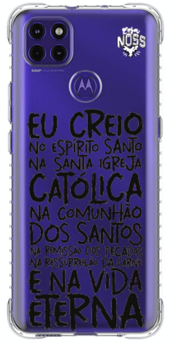 Capinha para Celular Oração eu Creio